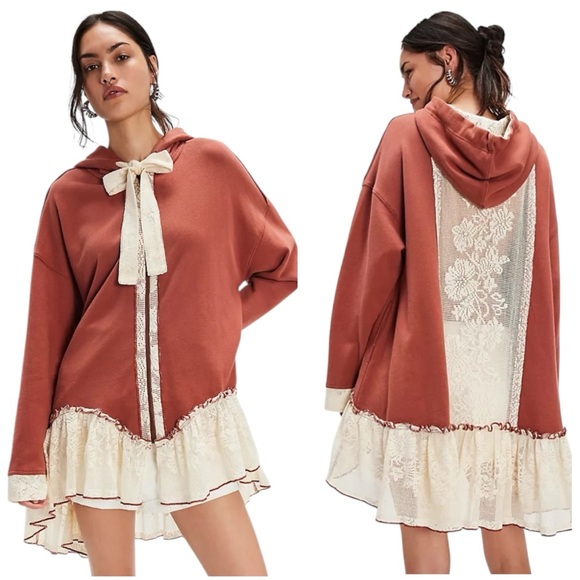 Free People Tops - NWT Free People x We The Free Flower Child Hooded Cardi - $248